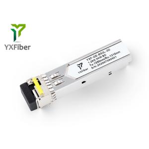 1310nm BIDI Transceiver MSA SFF-8472 1.25G SFP Optical Module