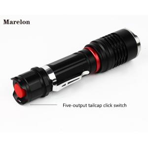 Super Bright Rechargeable Led Flashlight 300 Lumin With Water Proof Function