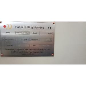 5.5kw Automatic Paper Cutting Machine With 930mm Front Table Height