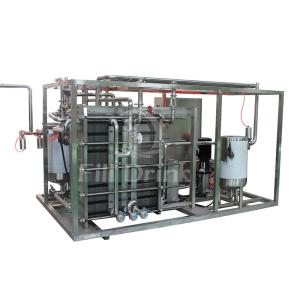 130deg 2T Plates Sterilizer UHT Sterilization Machine SUS304