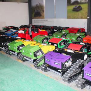 Free Shipping zero Turn New System Gasoline Grass Cutter Remote Control Wheel