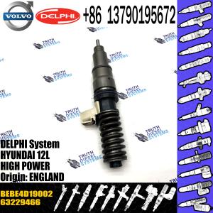 Diesel Fuel Injector 63229466 33800-84820 BEBE4D19002 E3.18 for HYUN-DAI 12L LOW