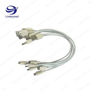 USB - A - M color cable UL94 - V0 and ul2725 tinned copper wire harness for