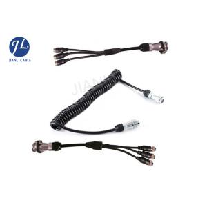 Auto Truck Backup Vision Systems Cable 7 Pin For 3 Video Audio Extension 4M