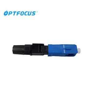 SC / APC SC / FC SC / UPC Fiber Optic Fast Connector For FTTH / FTTB Solution