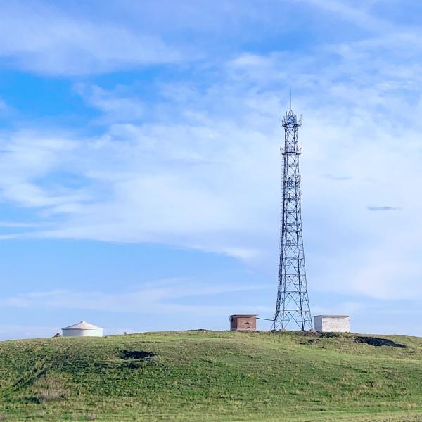 Hot Galvanizing Tower Communications 20-60m Steel Mobile For Transmitting