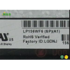 15.6 inch and 1920*1080 LG LCD Panel LP156WF6-SPA1 AH-IPS, Normally Black,