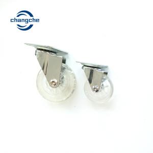 Custom Flat Plate Chair 6x2 Caster Wheel Without Brake