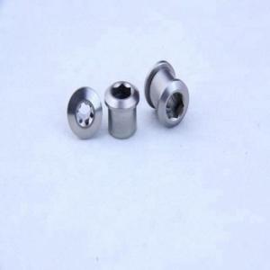 Gr5 Cnc Machine Parts Headseat Titanium Socket Cap Bolt For Racing Bicycles