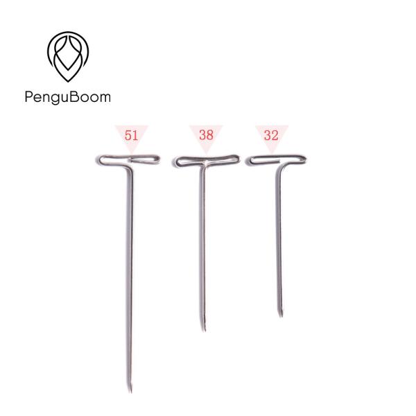 Quality SS Wig Tools 51mm Wig Making Pins Use On Foam Head Canvas Mannequin Head wholesale