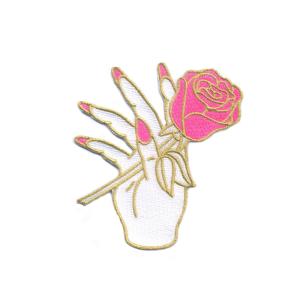 Clothes Patch 100% Embroidered Stick Iron On Back Applique Patches For Hats Bags