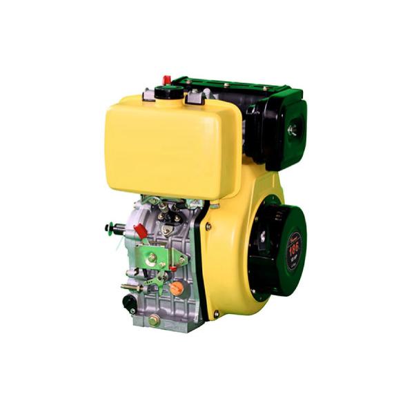 Single Cylinder Air Cooled Diesel Engine , 418CC 186FAE Small Inboard Diesel