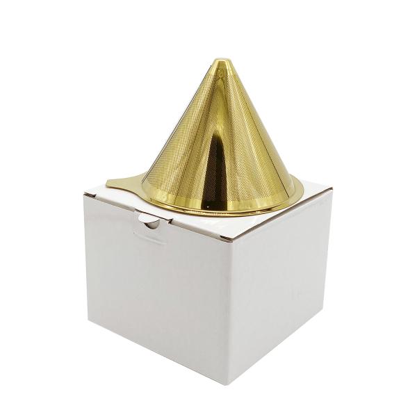 50 Micron 300 Mesh Stainless Steel Coffee Dripper With Handle