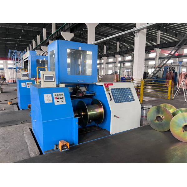 Electrical Copper Cable Bunching Machine Process Double Stranding Wire Buncher