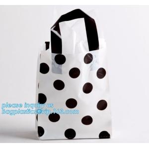china product printing design foldable clothes plastic carry bag/custom ldpe die