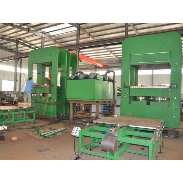 Independent Temperature Control Frame-type Plate Rubber Vulcanizing Press Machine with PLC Control System and Customized Cylinder Stroke