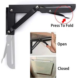 Collapsible Shelf Hinge Wall Mounted for Customer's Request Bench Table Space