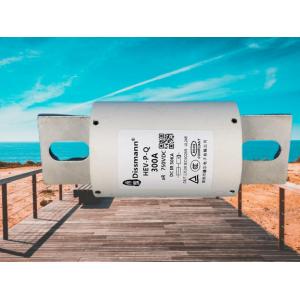 Cheap Designed For EV Charging Pile High Voltage Fuse , White Ceramic Fuse Use On ESS for sale