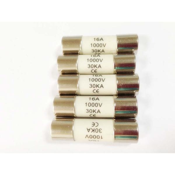 Quality Solar Panel Glass Fuses Photovoltaic Fuse Links 10 x 38 mm 1000V wholesale