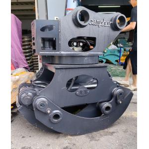 Rotary Hydraulic Log Grapple Grab For Timber Scrap Steel Logging