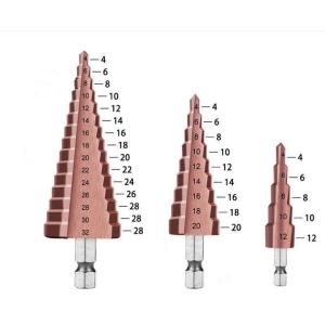 GS 4-20mm Straight Groove Titanium Twist Drill Bit