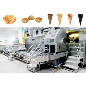 waffle cone processing line for Full automatic maker ice cream