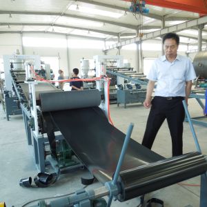 China Automatic Computerized Heat Shrinkable Tape Coating Line for 800-1600mm Width Municipal and Oil Pipeline Protection on sale