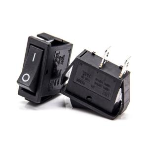 KCD3 Single Pole Black 2 Position On Off Rocker Switch