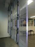 Ultra Thin P10 Transparent Led Display Mesh With 80% Transparency