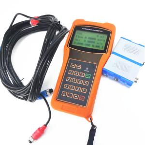Handheld Ultrasonic Water Flow Meter RS485 Ultrasone Flowmeter Sensor 4-20mA