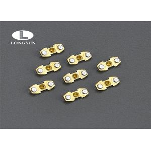 Contact Part Metal Stamping Components Used In Electical Ecuipment OEM / ODM