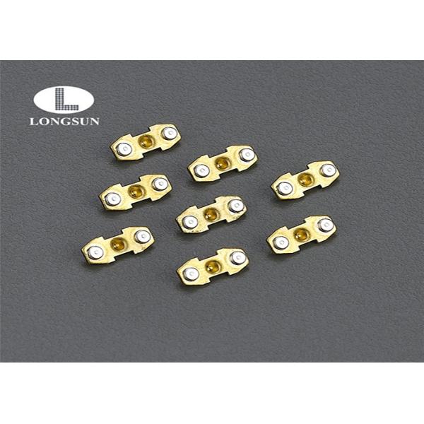 Silver Riveting On Copper Components / Silver Contact Bridge For Thermal