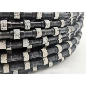 Marble Quarrying Tools Diamond Wire Saw Rope To Cutting Stone 11.5mm