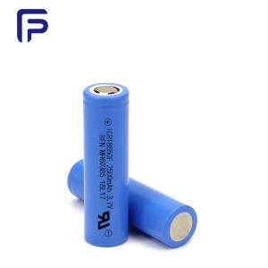 2500mAh 18650 Lithium Ion Rechargeable Battery 3.7V For Safety Equipment