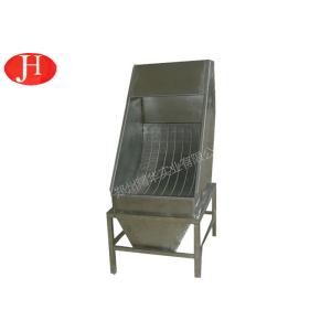 Stainless Steel Gravity Arc Sieve Corn Starch Sifter Machine Friendly Operation
