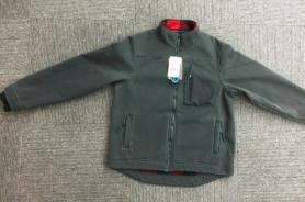 Washable Mens Work Jacket With Large Chest Pockets 2x2 Polyester Rib Inner Cuff