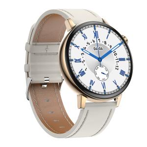 Round Ip68 Water Resistant Smart Watch With 1.44 Inch Full Touch Screen