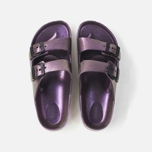 Lady Flexible Size 8 Ladies EVA Double Buckle Sandals With Dual Strap