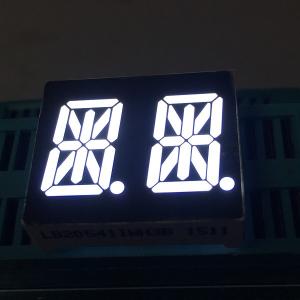Ultra Bright White 0.54" 14 Segment Led Display Dual Digit common anode For