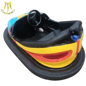 China Hansel  amusement park remote control operated bumper car kids electric car with led on sale