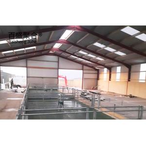ISO9001 2008/CE/BV Certified Steel Structure for Fabricated Poultry and Goat