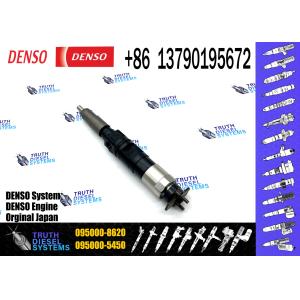 China Fuel Injector Assembly 095000-8621 Diesel Engine Fuel Injector 095000-8620 For MITSUBISHI 6M60T ME306200 ME307085 on sale