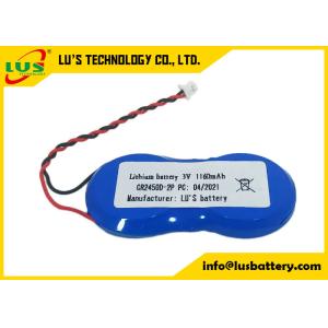 Cheap Lithium Battery Pack IMOS1P2 CR2450 3V 1200mah For Trackable Smart Label OEM for sale