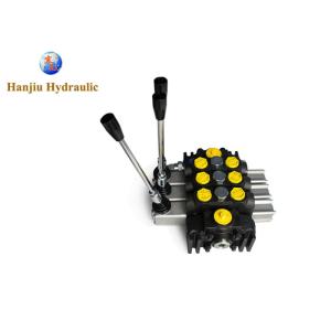 3 Spools 200l Spring And Detent Mobile Control Valve SDS180
