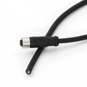 KRONZ Pre-assembled M8 Connector with 3/4/5/6/8 Pin Configuration High