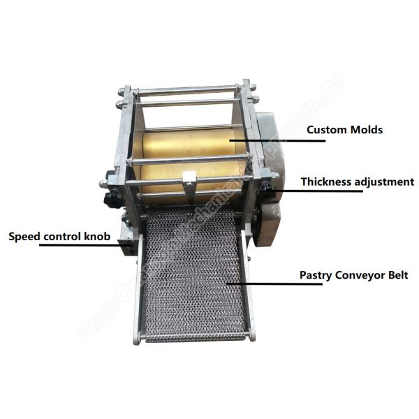 Adjustable Commercial Chapati Mexican Tortilla Making Machine Fully Automatic Roti Maker