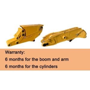 Thicker Plates Excavator Short Arm With Bucket / Breaker Digging Tunnel