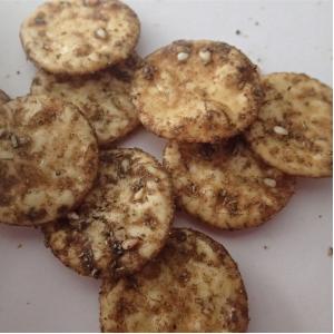 OU KOSHER Senbei Rice Crackers Coarse Delicious Sesame Seed Biscuits