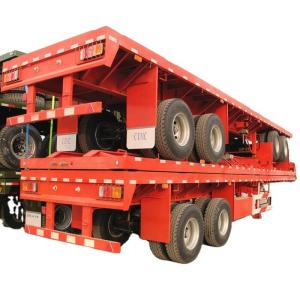 CIMC Lowtest price used 2 3 4 axle capacity 30 to 100t 20ft 45ft 40ft hot sale