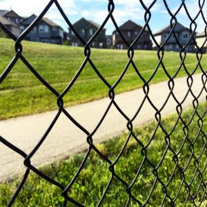 Chain Link Fence Prices PVC Coated Galvanized Wire Mesh Panels Clamp Gate for